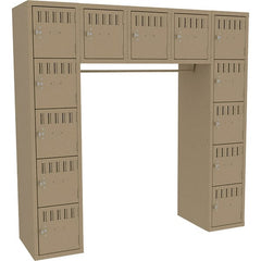 Tennsco - 15 Door, 15 Tier, Locker - Exact Tool & Supply
