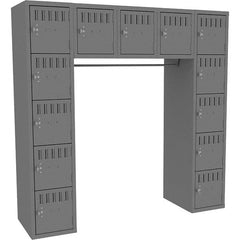 Tennsco - 15 Door, 15 Tier, Locker - Exact Tool & Supply