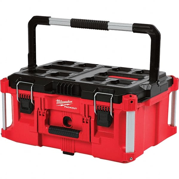 Milwaukee Tool - PACKOUT 1 Compartment 1 Tray Portable Tool Box - Exact Tool & Supply