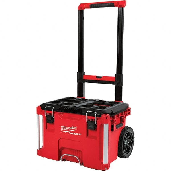 Milwaukee Tool - PACKOUT 1 Compartment 1 Tray Rolling Tool Box - Exact Tool & Supply