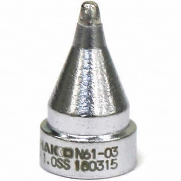 Hakko - Desoldering Pump Tips Inside Diameter (mm): 1.0000 Outside Diameter (mm): 1.6000 - Exact Tool & Supply