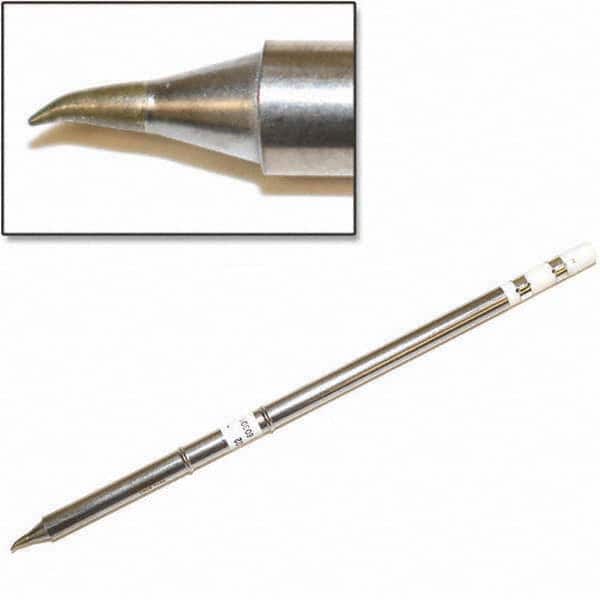 Hakko - Soldering Iron Tips Type: Bent Conical For Use With: FM-203;FM-204;FM-205;FM-951 & FM-206 Stations - Exact Tool & Supply