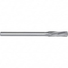 Magafor - 10.72mm Solid Carbide 6 Flute Chucking Reamer - Exact Tool & Supply