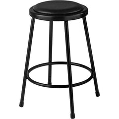 NPS - Stationary Stools Type: Fixed Height Stool Base Type: Steel - Exact Tool & Supply