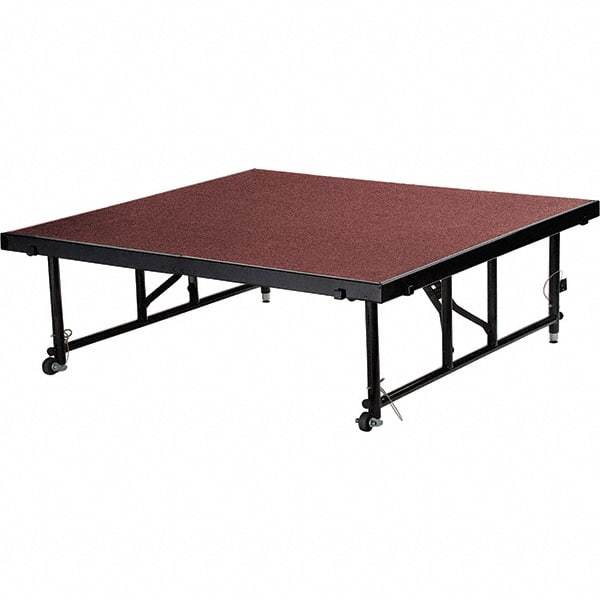 NPS - Temporary Structures Type: Adjustable Height Stage Platform Width (Feet): 4 - Exact Tool & Supply
