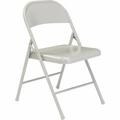 NPS - Folding Chairs Pad Type: Folding Chair Material: Steel - Exact Tool & Supply