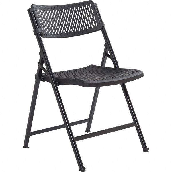 NPS - Folding Chairs Pad Type: Folding Chair w/Plastic Seat & Back Material: Plastic - Exact Tool & Supply