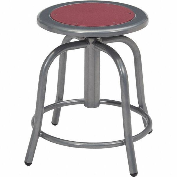 NPS - Swivel & Adjustable Stools Type: Adjustable Height Swivel Stool Base Type: Steel - Exact Tool & Supply