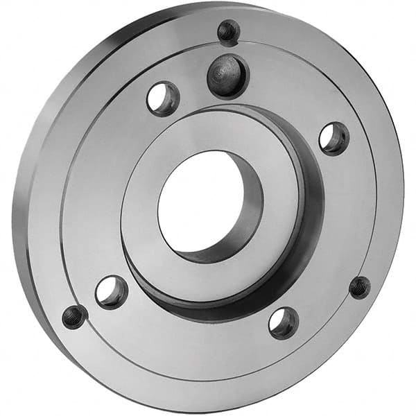 Hertel - Lathe Chuck Adapter Back Plates Nominal Chuck Size: 10 Spindle Nose Type: A Series - Exact Tool & Supply