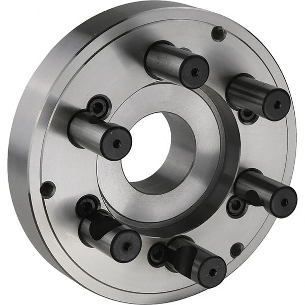 Hertel - Lathe Chuck Adapter Back Plates Nominal Chuck Size: 10 Spindle Nose Type: D Series - Exact Tool & Supply