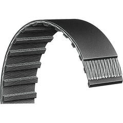 Bando - Section H, 1" Wide, 60" Outside Length, Timing Belt - Neoprene Rubber, Black, Series L, No. 600L100 - Exact Tool & Supply
