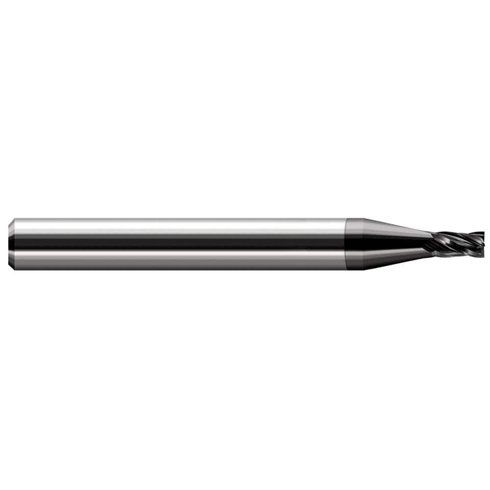 Harvey Tool - 1/8", 3/16" LOC, 1/8" Shank Diam, 1-1/2" OAL, 2 Flute Solid Carbide Square End Mill - Exact Tool & Supply