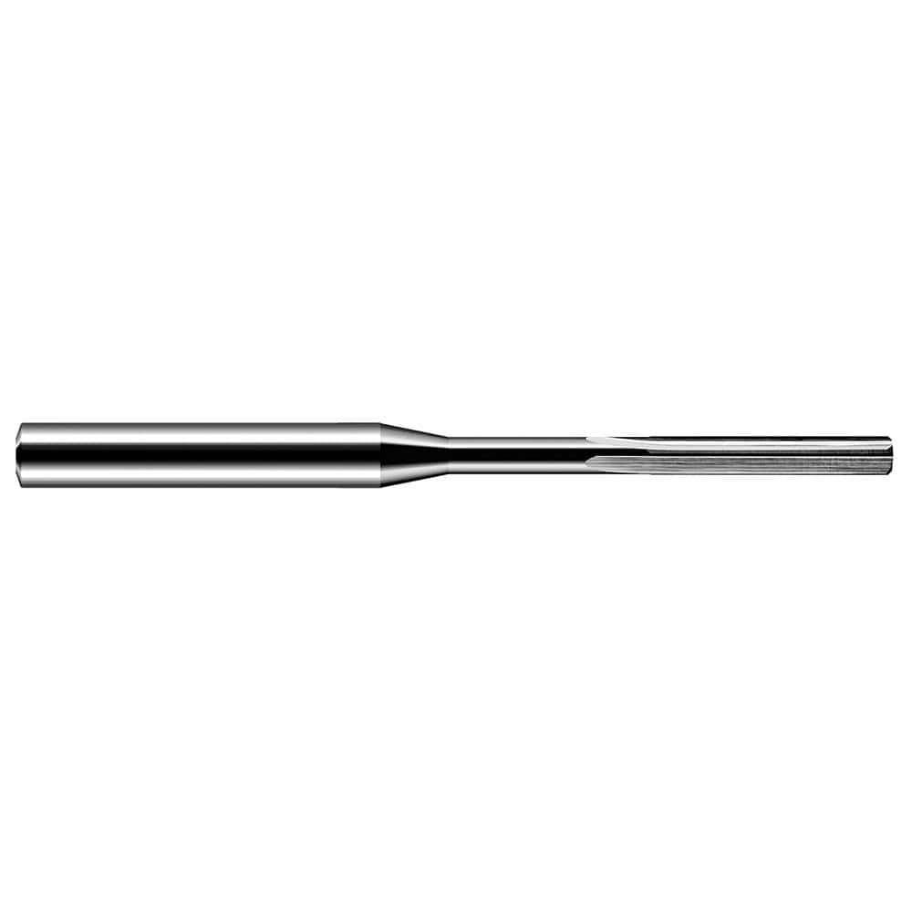 Harvey Tool - 0.1415" Diam 4-Flute Straight Shank Straight Flute Solid Carbide Chucking Reamer - Exact Tool & Supply