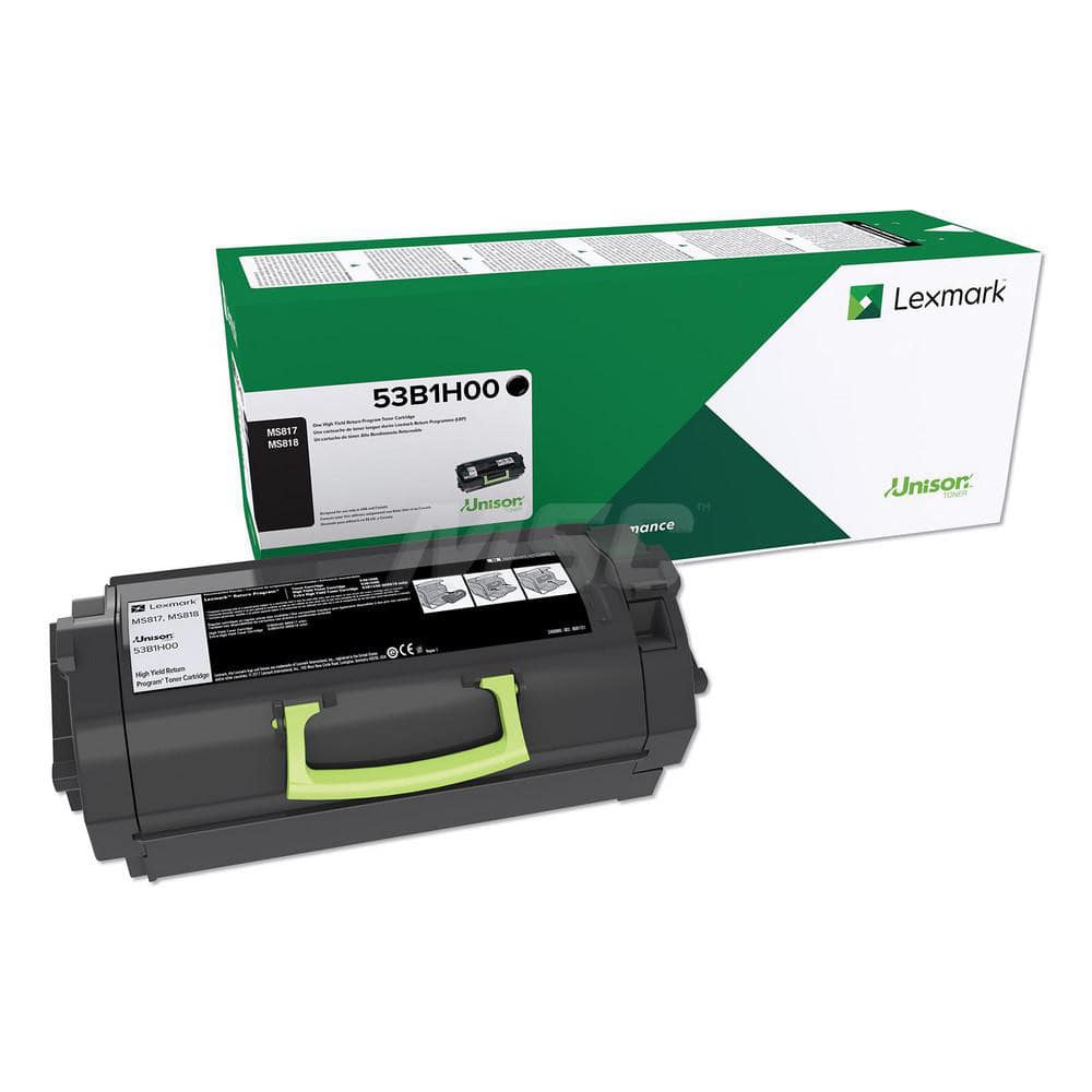 Lexmark - Office Machine Supplies & Accessories; Office Machine/Equipment Accessory Type: Toner Cartridge ; For Use With: Lexmark MS817n ; Color: Black - Exact Tool & Supply