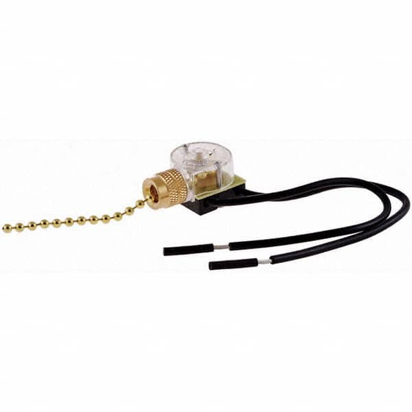 Hubbell Wiring Device-Kellems - Lamp Holders Lamp Type: Incandescent Lamp Holder Style: Pull Chain - Exact Tool & Supply