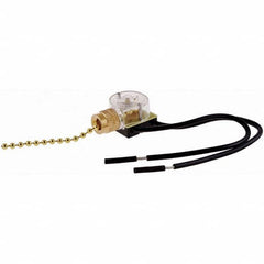 Hubbell Wiring Device-Kellems - Lamp Holders Lamp Type: Incandescent Lamp Holder Style: Pull Chain - Exact Tool & Supply