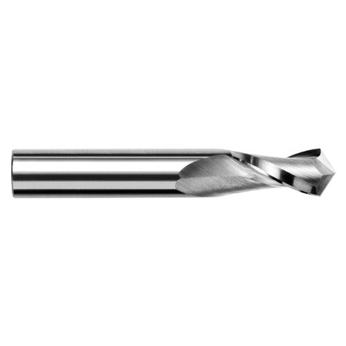 0.5000″ (1/2″) Cutter Diameter × 1.0000″ (1″) Length of Cut × 140° included Carbide Drill/End Mill, 2 Flutes - Exact Tool & Supply