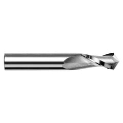 0.5000″ (1/2″) Cutter Diameter × 1.0000″ (1″) Length of Cut × 140° included Carbide Drill/End Mill, 2 Flutes - Exact Tool & Supply