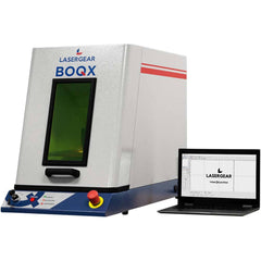 Tykma Electrox - Etchers & Engravers; Type: Class I Benchtop Laser Marking System ; Includes: LaserGear BOQX Fully Enclosed Class I Laser Workstation, 20W Fiber Laser, Laser Enable Keys, USB & Power Cable, USB Drive with Software and Manuals ; Voltage: 1 - Exact Tool & Supply