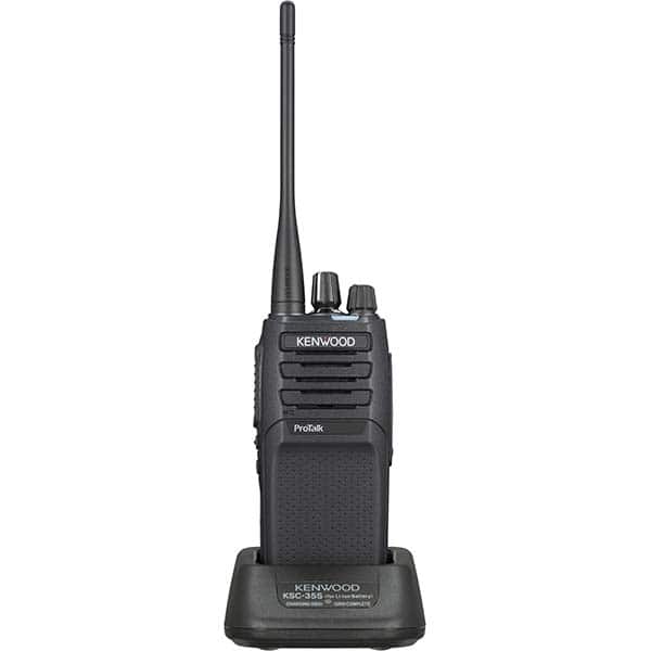Kenwood - Two-Way Radios; Function: VHF ; Series: NX1000 ; Frequency Band: VHF ; Number of Channels: 16 ; Wattage: 5.000 ; Battery Type: Lithium-Ion; Lithium Ion (Rechargeable) - Exact Tool & Supply