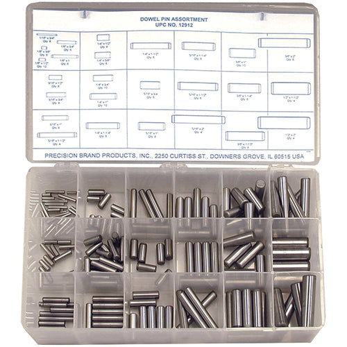 176 PC DOWEL PIN ASST - Exact Tool & Supply