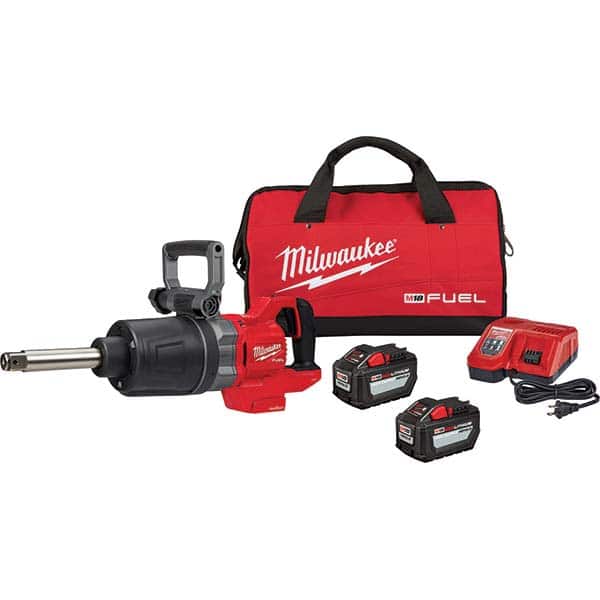 Milwaukee Tool - Cordless Impact Wrenches & Ratchets Voltage: 18.00 Drive Size (Inch): 1 - Exact Tool & Supply
