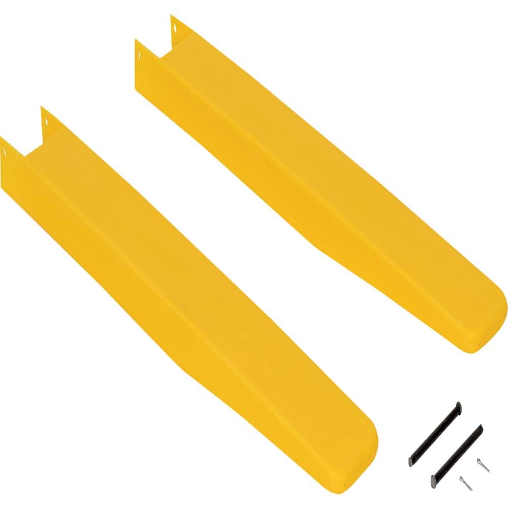 Vestil - Forklift Attachments; Type: Fork Blade Protectors ; Fork Width (Inch): 6-15/16 ; Width (Inch): 6-15/16 ; Overall Height (Inch): 2-3/8 ; Length (Inch): 38-7/8 - Exact Tool & Supply