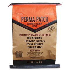 Perma-Patch - Drywall & Hard Surface Compounds; Type: Blacktop Repair; Permanent Asphalt Material; Pothole Patch ; Color: Black ; Container Size (Lb.): 60 ; Container Type: Bag ; Container Type: Bag ; Material: Asphalt Concrete - Exact Tool & Supply