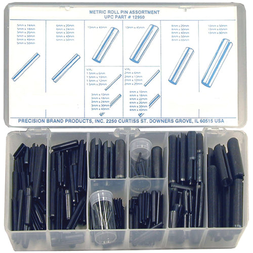287 PC MM ROLL PIN ASST - Exact Tool & Supply