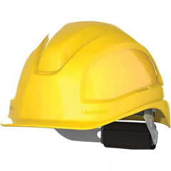 HexArmor - ANSI Type I Class E 6-Point Ratchet Short Brim Hard Hat - Exact Tool & Supply