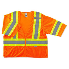 8330Z 2/3 XL Orange 2-Tone Vest Type R Class 3 - Exact Tool & Supply