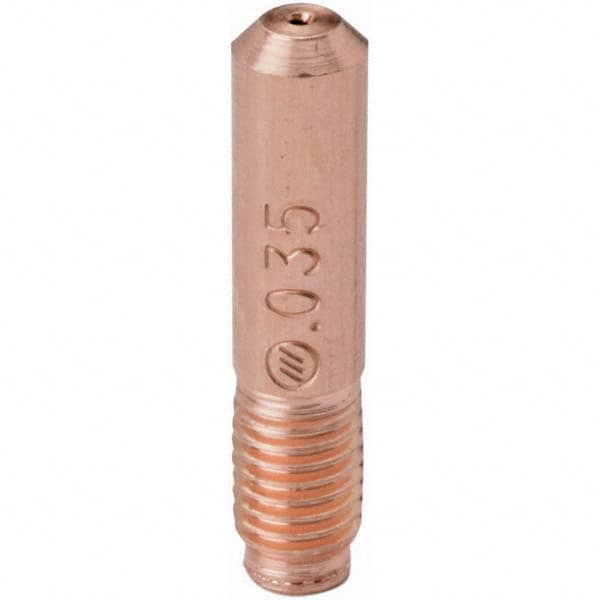 Hobart Welding Products - 0.035" Wire OD, MIG Welder Contact Tip - Exact Tool & Supply