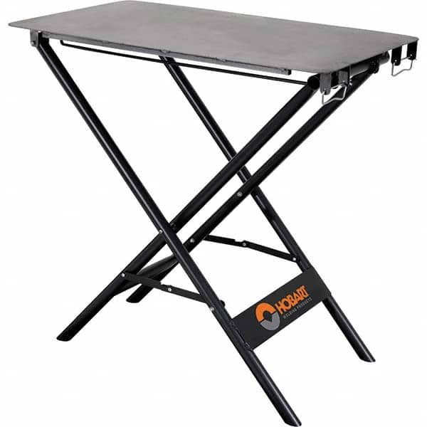 Hobart Welding Products - Stationary Work Benches, Tables Type: Welder's Table Top Material: Steel - Exact Tool & Supply