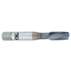 ‎10-32 Dia.-2B-2FL - HSSE - TiCN - Plug - Spiral Flute Tap - Exact Tool & Supply