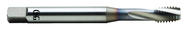 M12 x 1.25 Dia. - 6H - 3 FL - HSSE - V Coating - Bottoming - Spiral Flute Tap - Exact Tool & Supply