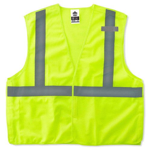 8215BA L/ XL Lime Breakaway Mesh Vest Type R Class 2 Economy - Exact Tool & Supply