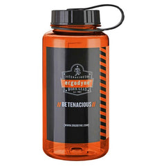 5151 1 Liter Orange Plastic Wide Mouth Water Bottle - Exact Tool & Supply