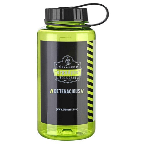 5151 1 Liter Lime Plastic Wide Mouth Water Bottle - Exact Tool & Supply