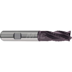 Guhring Roughing End Mill for Tough Materials 8.00mm Diameter 8.0mm Shank 19.00mm Length of Cut 63mm Overall