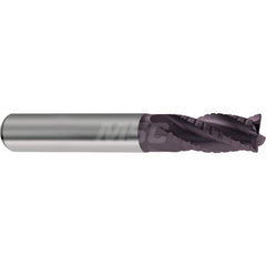Guhring Roughing End Mill for Tough Materials 6.00mm Diameter 6.0mm Shank 13.00mm Length of Cut 57mm Overall