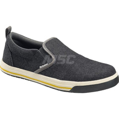 Work Boot: Size 12, 2″ High, Microfiber, Steel Toe Wide Width, Non-Slip Sole