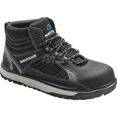 Work Boot: Size 7, 6″ High, Composite, Alloy Toe Medium Width, Non-Slip Sole