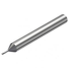 R216.32-00530-AJ05G 1620 0.5mm 2 FL Solid Carbide End Mill - Corner Radius w/Cylindrical Shank - Exact Tool & Supply