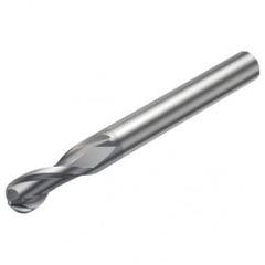 R216.42-05030-AK06G 1620 5mm 2 FL Solid Carbide Ball Nose End Mill w/Cylindrical Shank - Exact Tool & Supply