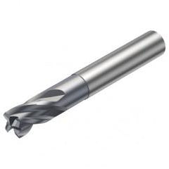 R216.24-06030CAI06G 1610 6mm 4 FL Solid Carbide End Mill - Corner Radius w/Cylindrical Shank - Exact Tool & Supply