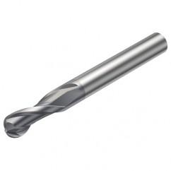 RA216.42-1230-AK06G 1610 4.7498mm 2 FL Solid Carbide Ball Nose End Mill w/Cylindrical Shank - Exact Tool & Supply