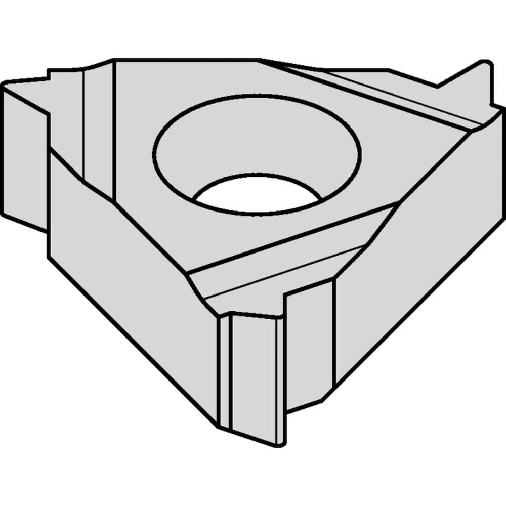 Laydown Threading Inserts; Insert Size Code: 8; Manufacturer Grade: KC5025; Thread Type: Partial Profile 60 ™; Pitch (mm): 0.50; Insert Hand: Right Hand; Thickness (mm): 2.00; Included Angle: 60; Series: LT Threading; Inscribed Circle (mm): 5.00; Inscribe