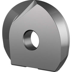 Milling Insert:  KDMB10M0ERGP,  KCU15, N/A Finish,  0.3937″ OAW