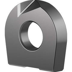 Milling Insert:  KDMB25M0ERGN,  KCPK10,  Cast Iron & Steel N/A Finish,  0.9843″ OAW