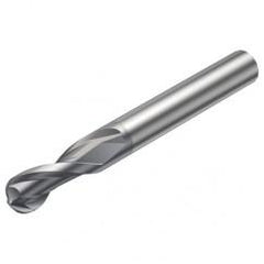 1B231-0476-XA 1620 4.76mm 2 FL Ballnose w/Cylindrical Shank - Exact Tool & Supply